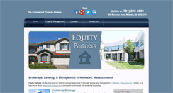 Desktop Screenshot of equitypartners.us